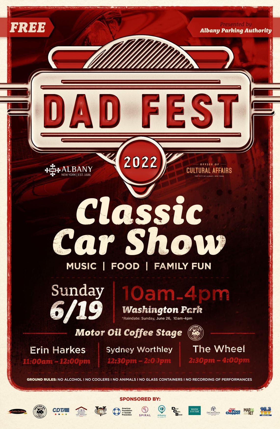 Dad Fest The City of Albany Office of Cultural Affairs